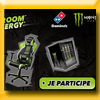 MONSTER ENERGY - DOMINO'S JEU PIMP TA GAMING ROOM MONSTER ENERGY - DOMINO'S JEU PIMP TA GAMING ROOM