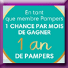 PAMPERS - GAGNEZ 1 ANNEE DE COUCHES