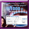 CONSO-ENQUETE - GAGNEZ 1 CHEQUE ENERGIE